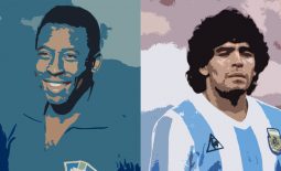 Pele book, Maradona book